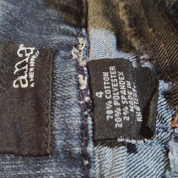 a.n.a A New Approach Women's Cuffed Denim Jeans - Picture 5 of 10